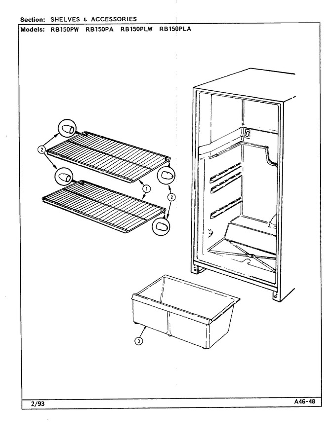 Diagram for RB150PLA (BOM: DG08A)