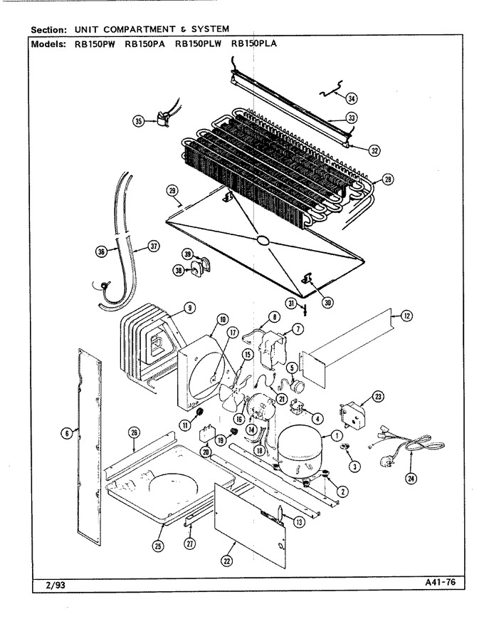Diagram for RB150PLA (BOM: DG08A)