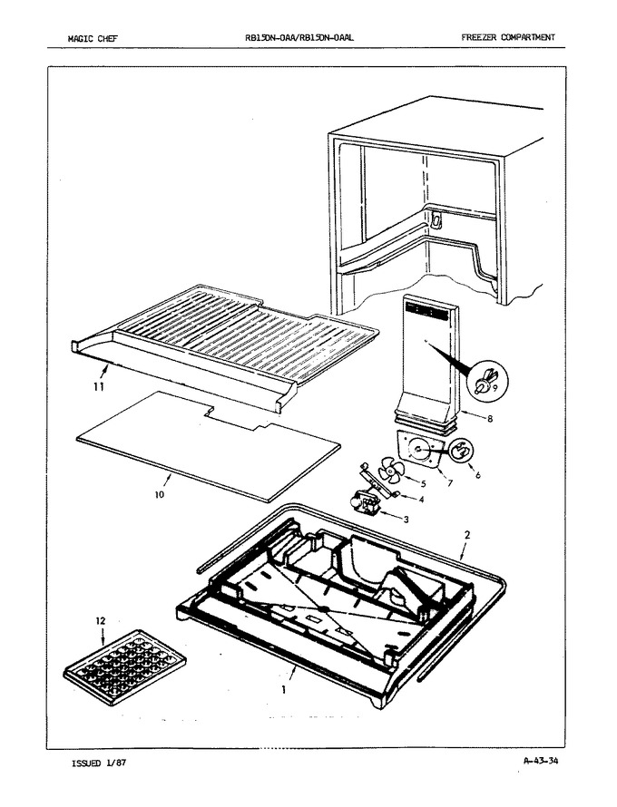 Diagram for RB15DN-0AAL (BOM: 7C09B)