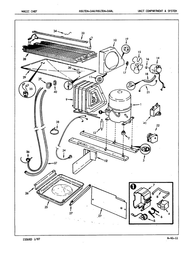 Diagram for RB15DN-0AAL (BOM: 7C09B)