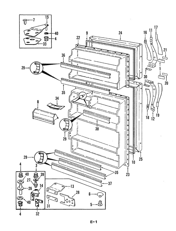 Diagram for RB17EY-1A (BOM: 5C42A)