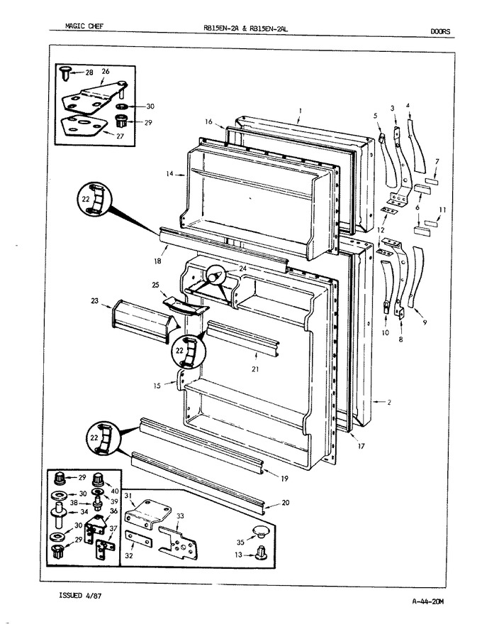 Diagram for RB15EA-2AL (BOM: 5E58A)