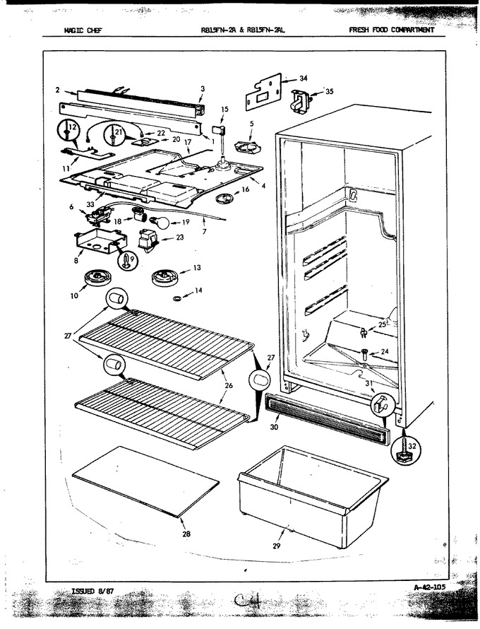 Diagram for RB15FA-2A (BOM: 7C32A)