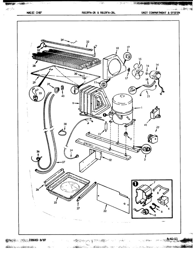 Diagram for RB15FY-2AL (BOM: 7C32B)
