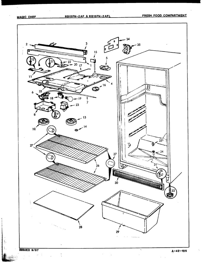Diagram for RB15FN2AFL (BOM: 7C33B)
