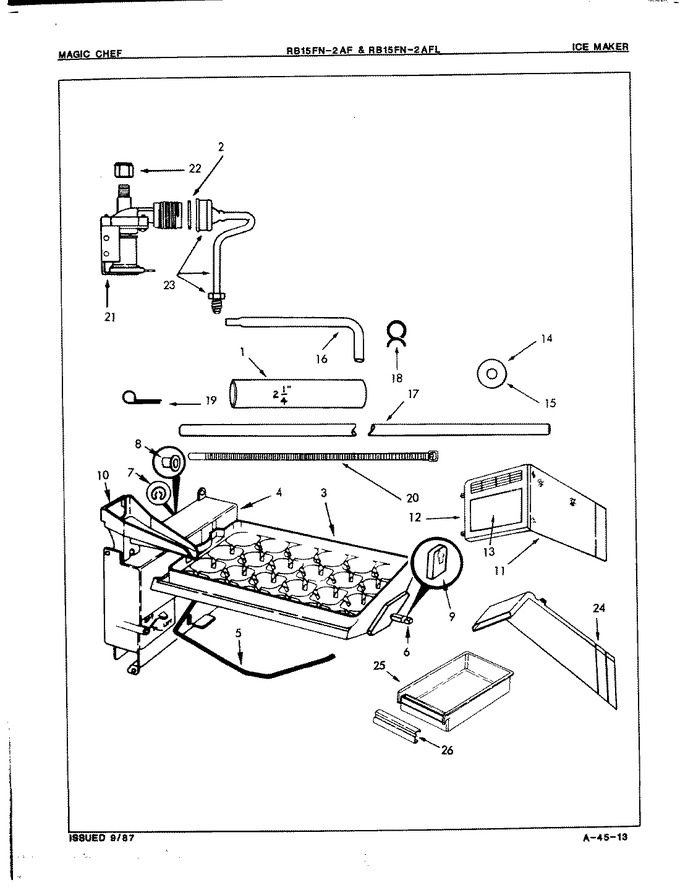 Diagram for RB15FA2AF (BOM: 7C33A)