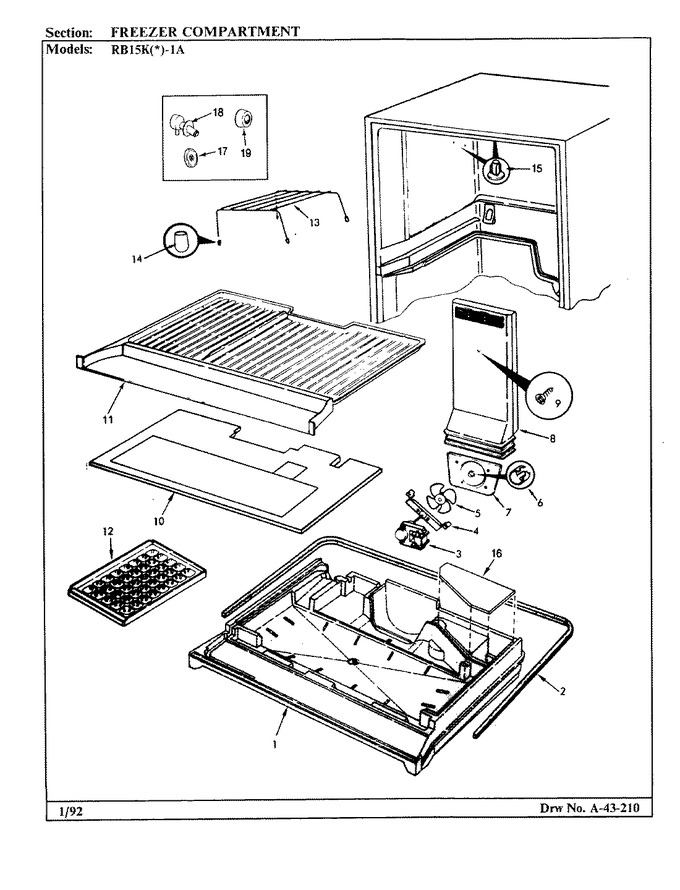 Diagram for RB15KA-1A (BOM: BG01E)