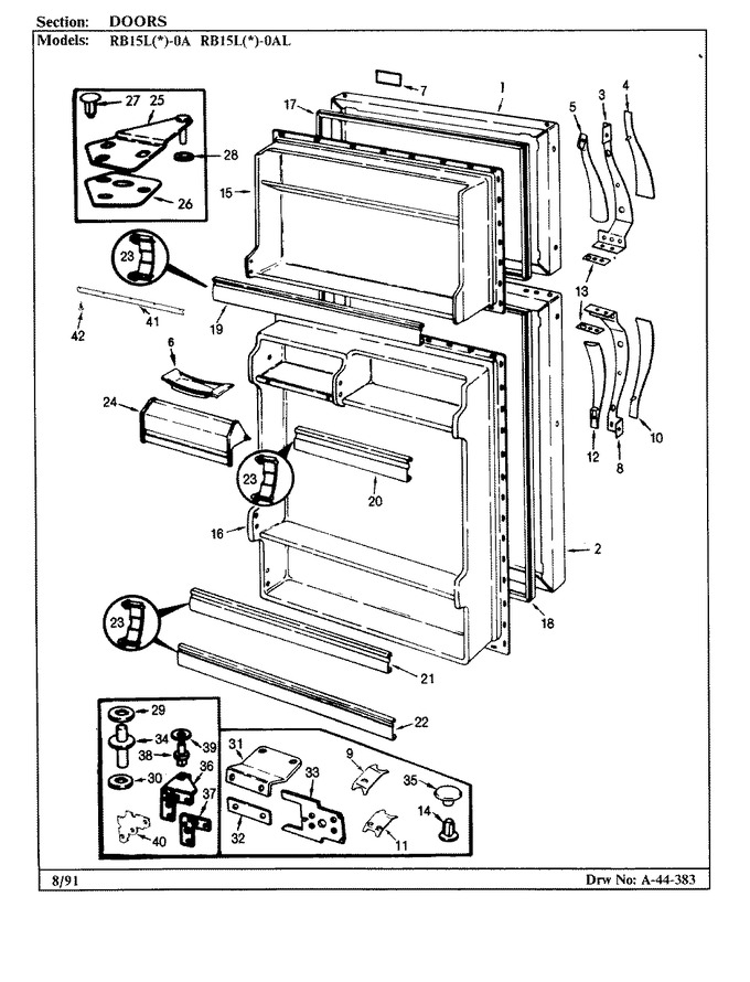 Diagram for RB15LA-0A (BOM: BG06C)