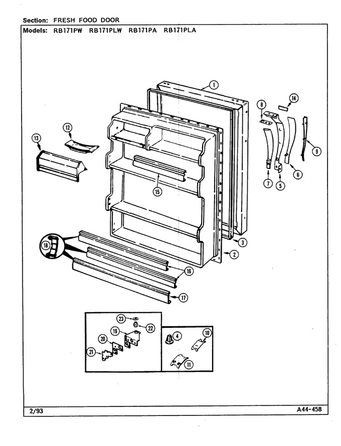 Diagram for RB171PA (BOM: DG23A)