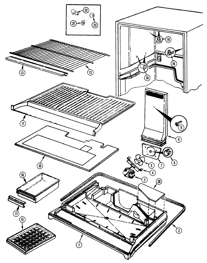 Diagram for RB172PW (BOM: DG31A)