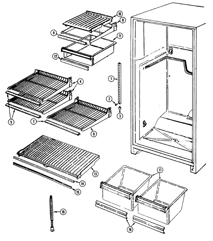 Diagram for RB172PW (BOM: DG31A)