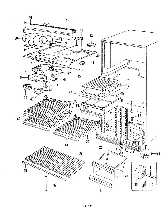 Diagram for RB19EA-2A (BOM: 5C47A)