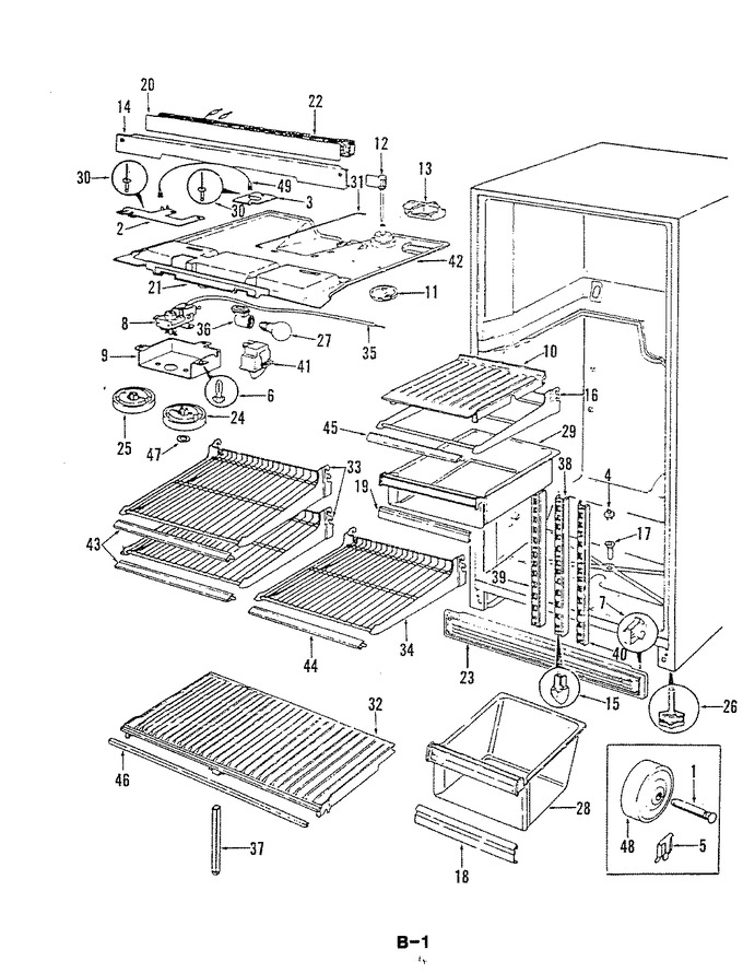 Diagram for RB19EY-2A (BOM: 5C47B)