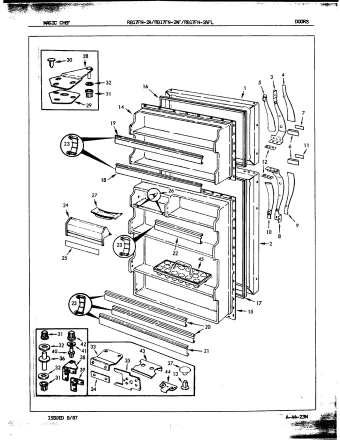 Diagram for RB17FN-2A (BOM: 7C13A)