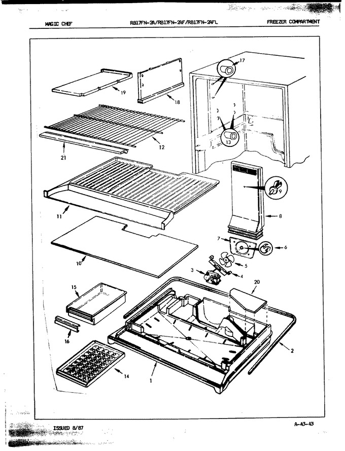 Diagram for RB17FN-2AF (BOM: 7C14B)