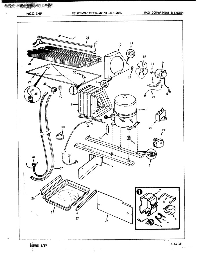 Diagram for RB17FN-2AF (BOM: 7C14B)