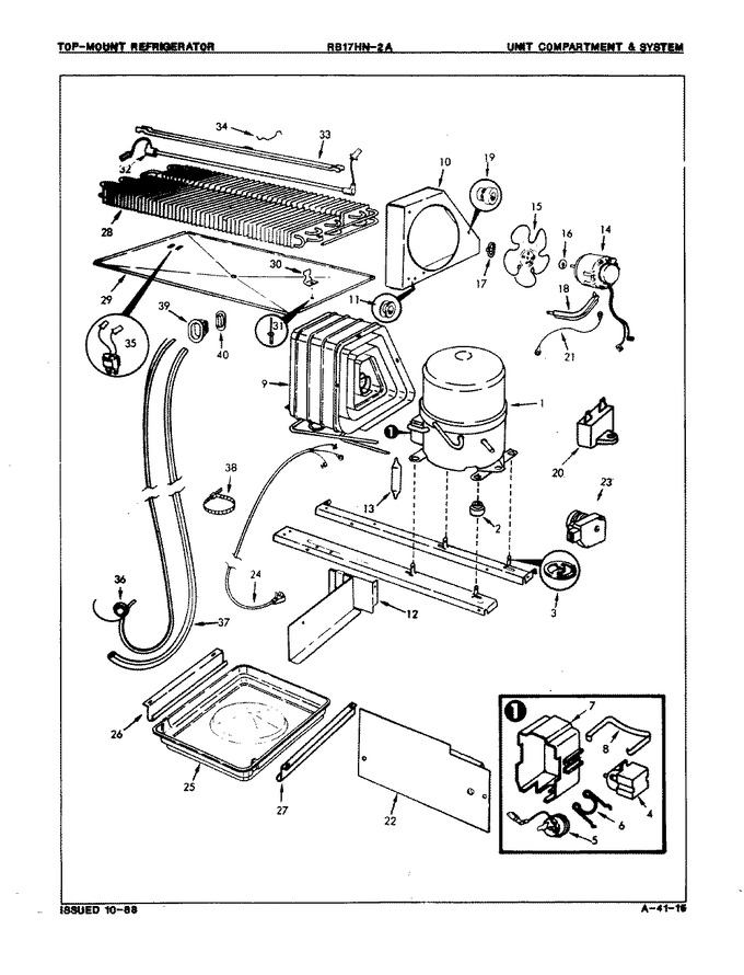 Diagram for RB17HA-2A (BOM: 8C64A)
