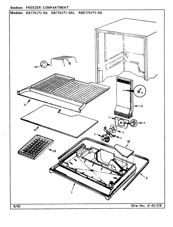 Diagram for RB17KA-0A (BOM: BG25C)