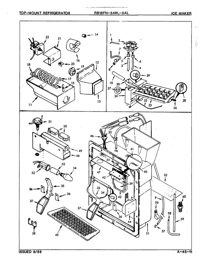 Diagram for RB18FA-3AW (BOM: 7B04A)