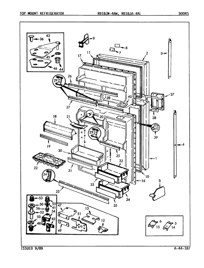 Diagram for RB18JA-4AW (BOM: 9A83A)