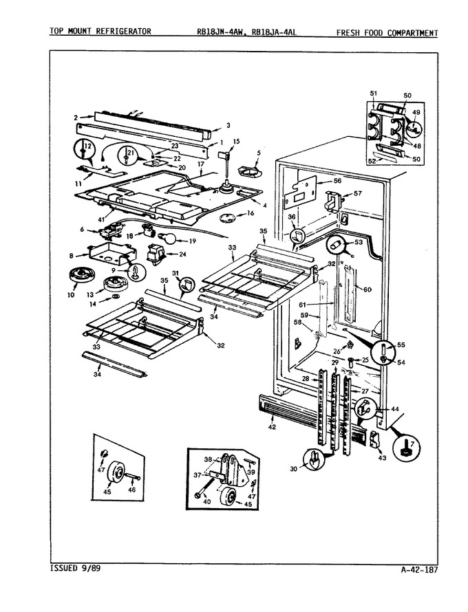 Diagram for RB18JA-4AL (BOM: 9A31B)