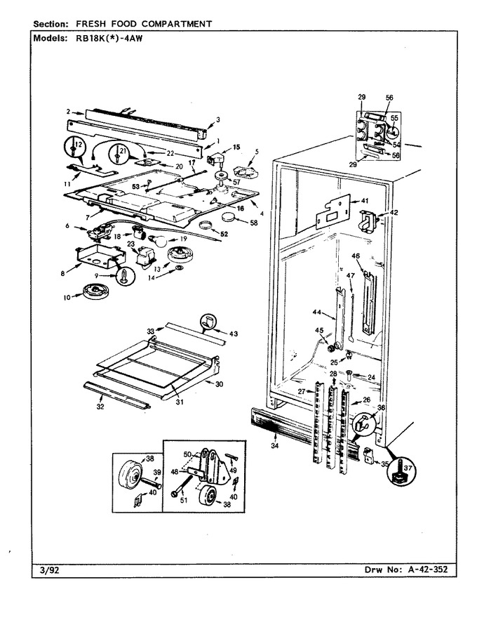Diagram for RB18KN-4AW (BOM: BG43A)
