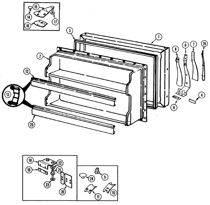 Diagram for RB191PA (BOM: DG55A)