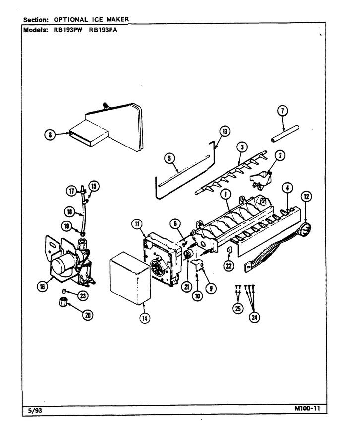 Diagram for RB193PA