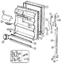 Diagram for 04 - Fresh Food Door