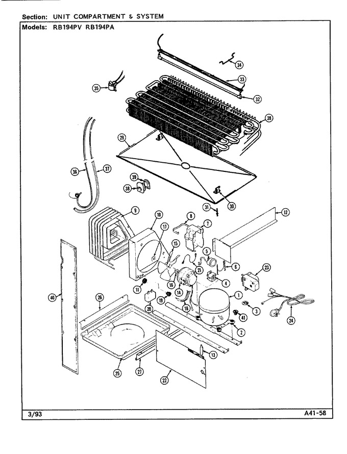 Diagram for RB194PA (BOM: DE76A)