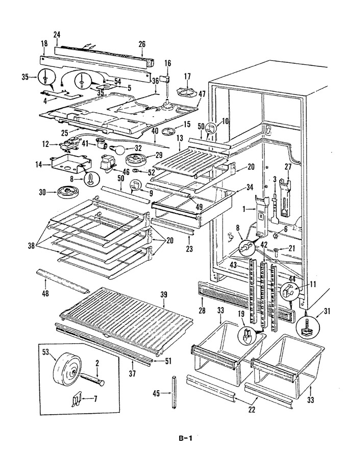 Diagram for RB19EA-3A (BOM: 5C48A)