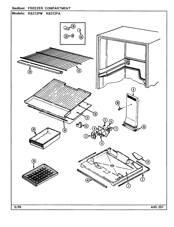 Diagram for RB212PW (BOM: DD75A)