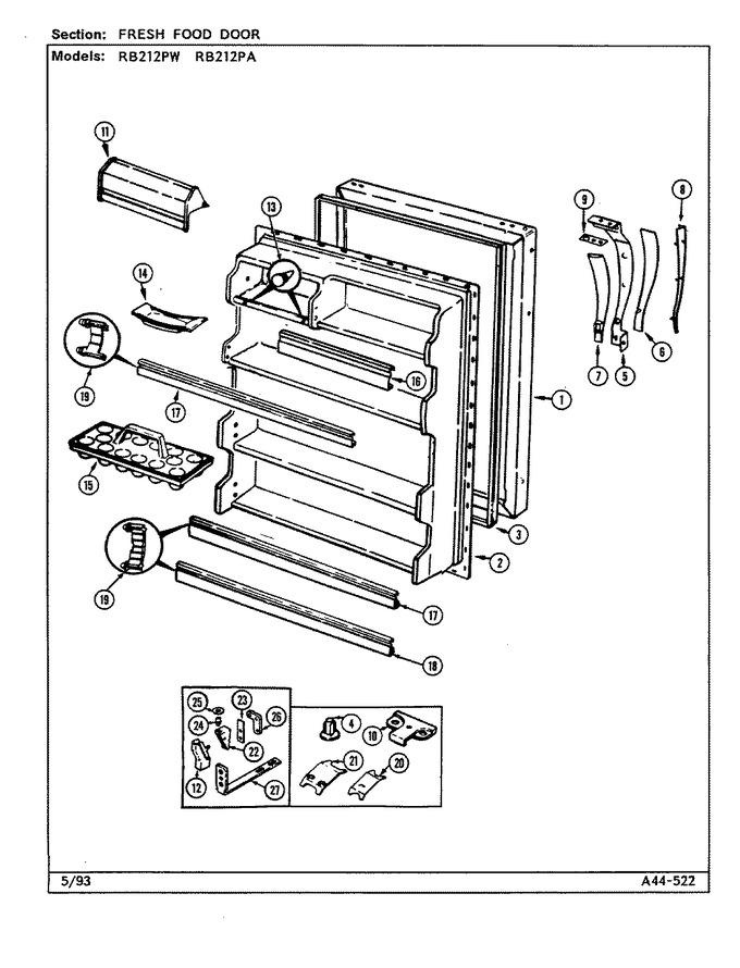Diagram for RB212PA (BOM: DD76A)