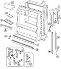 Diagram for 03 - Fresh Food Door