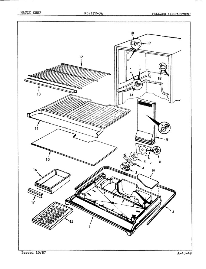 Diagram for RB21FN-3A (BOM: 7C30A)