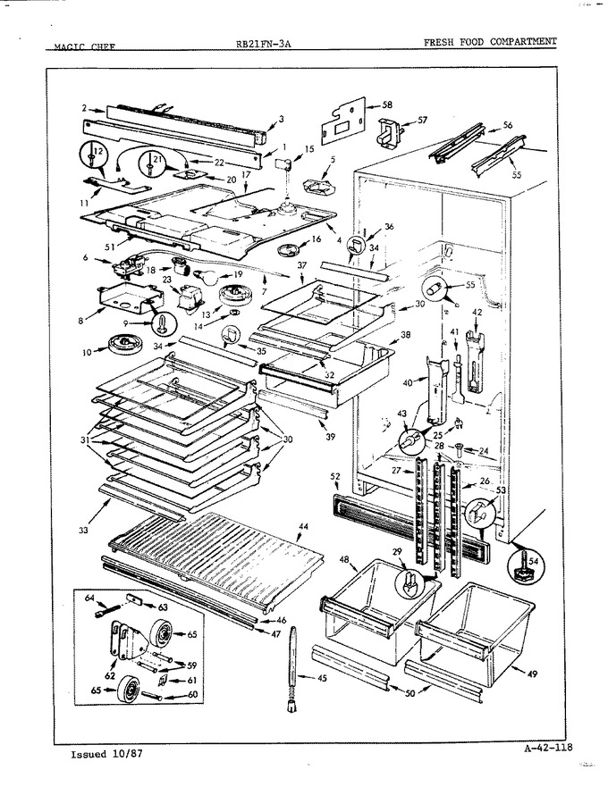 Diagram for RB21FY-3A (BOM: 8C73A)