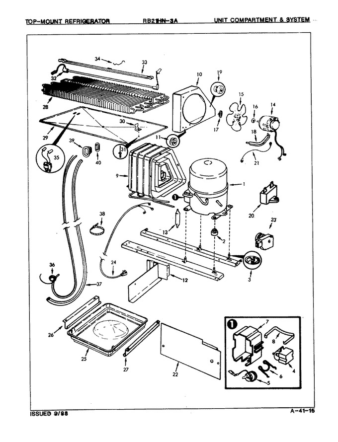 Diagram for RB21HY-3A (BOM: 8C74A)