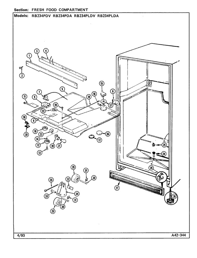 Diagram for RB234PLDA (BOM: DG90A)