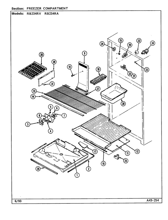 Diagram for RB234RV (BOM: DD92A)