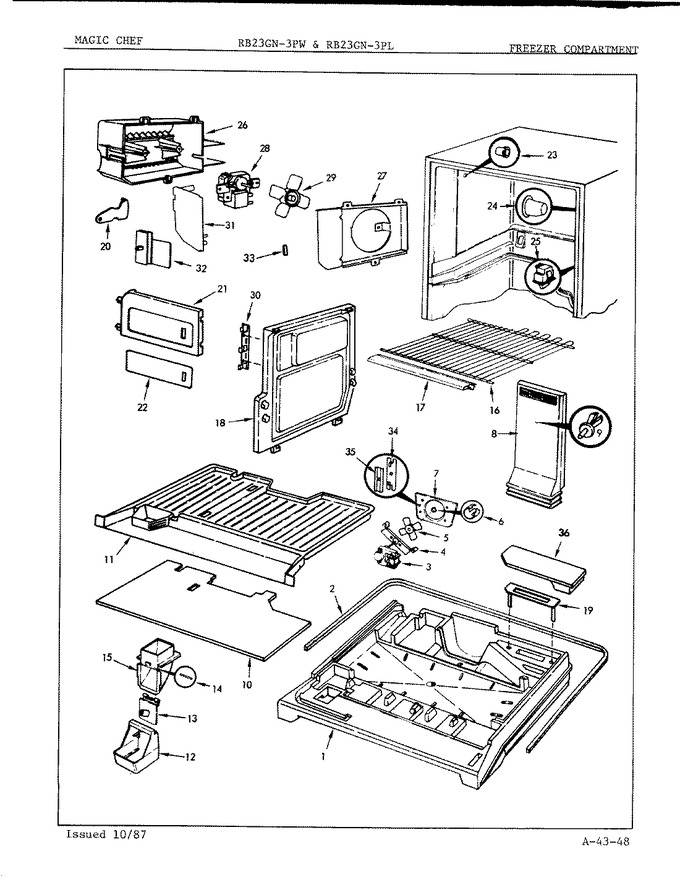 Diagram for RB23GY-3PL (BOM: 7B23B)