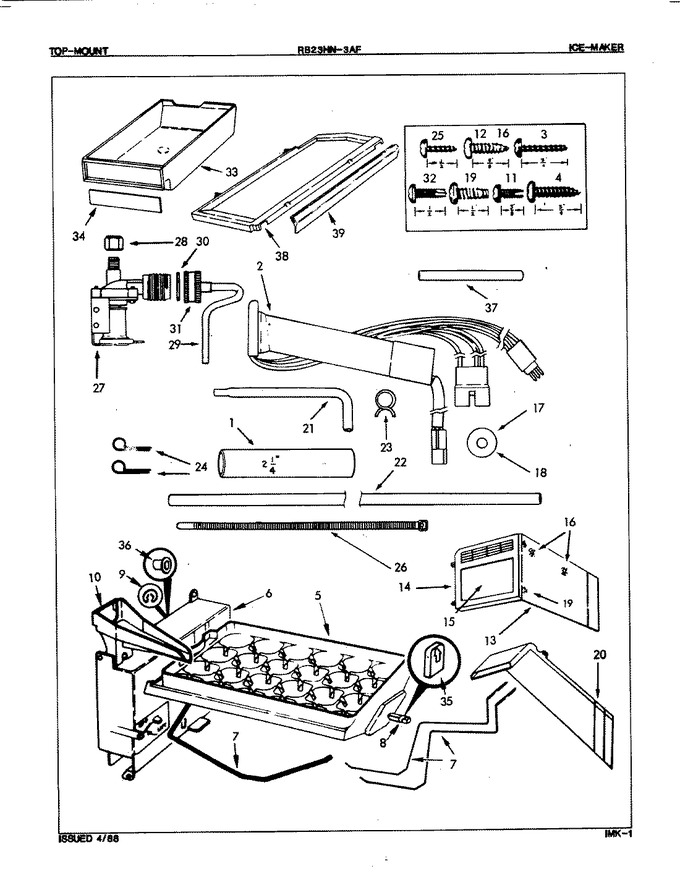 Diagram for RB23HA-3AF (BOM: 7D30A)