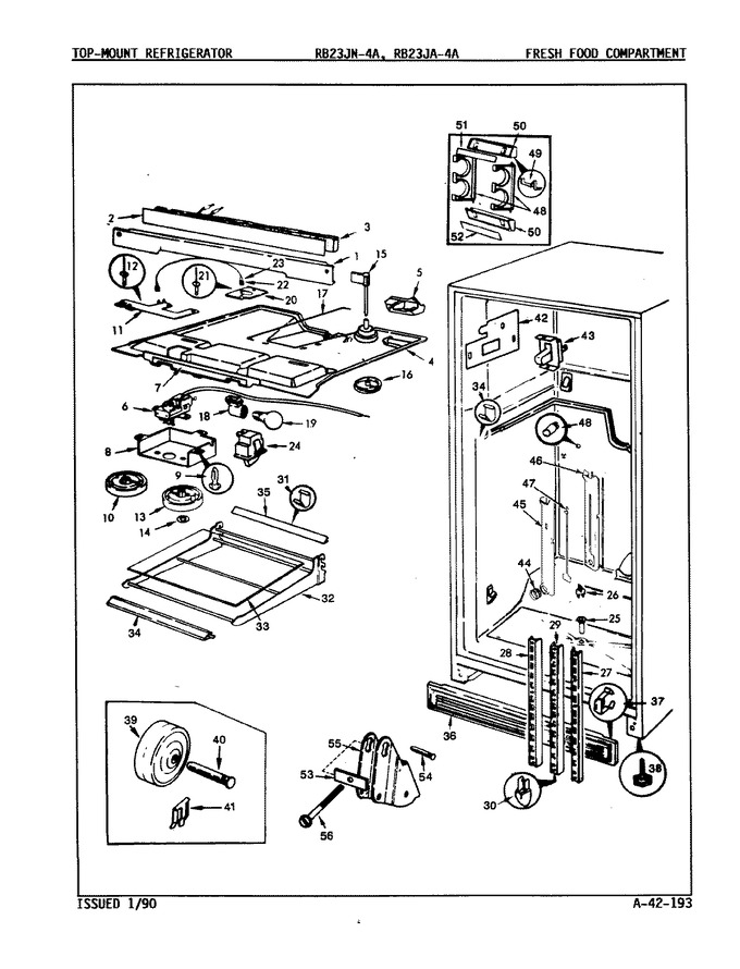 Diagram for RB23JA-4A (BOM: 9A26C)