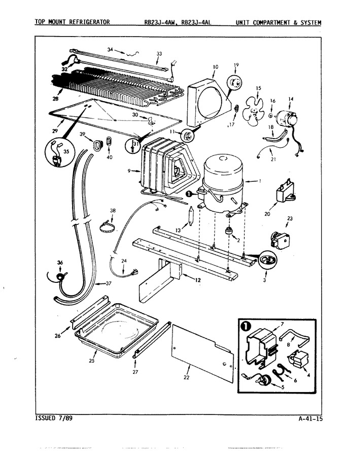 Diagram for RB23JA-4AW (BOM: 9A36A)