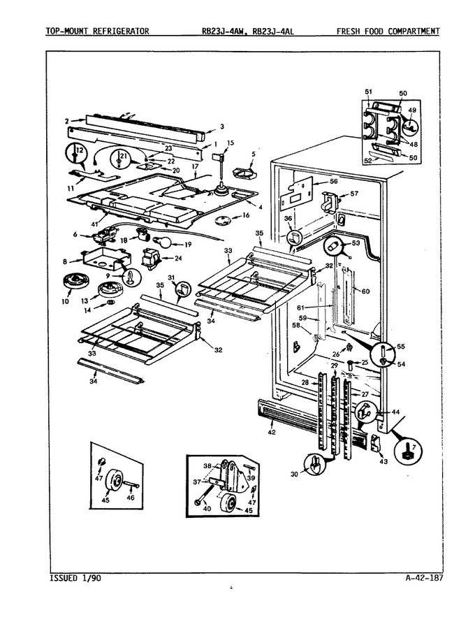 Diagram for RB23JA-4AL (BOM: 9A88A)