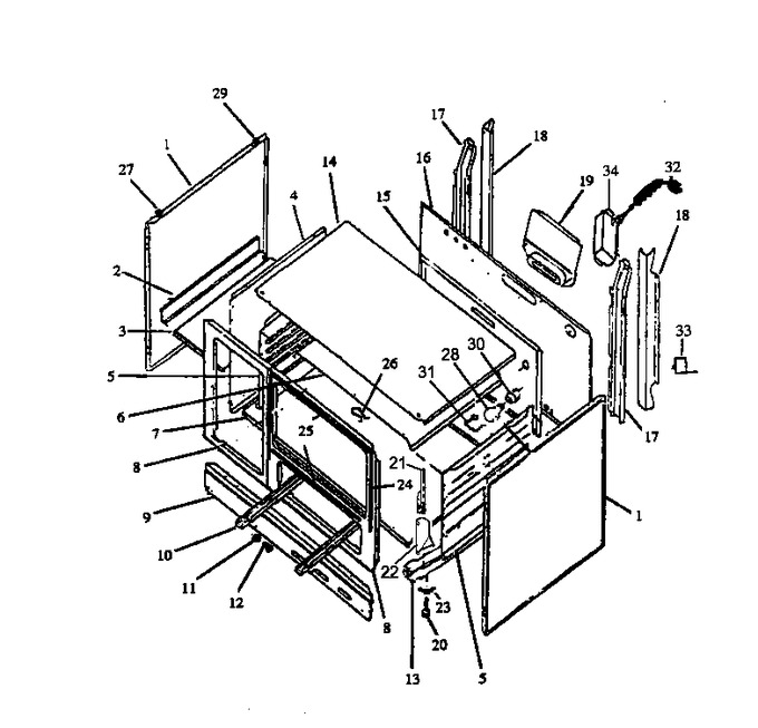 Diagram for RBP29AA0 (BOM: P1143042N W)