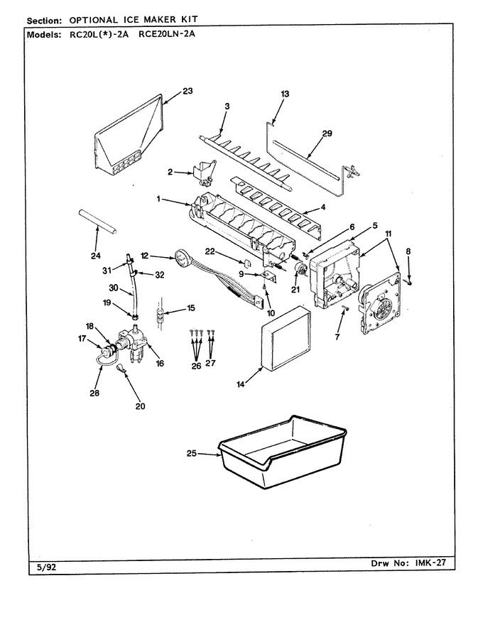 Diagram for RC20LA-2AD (BOM: BU01A)
