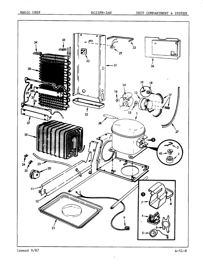 Diagram for RC22FN-3AW (BOM: 5N57A)