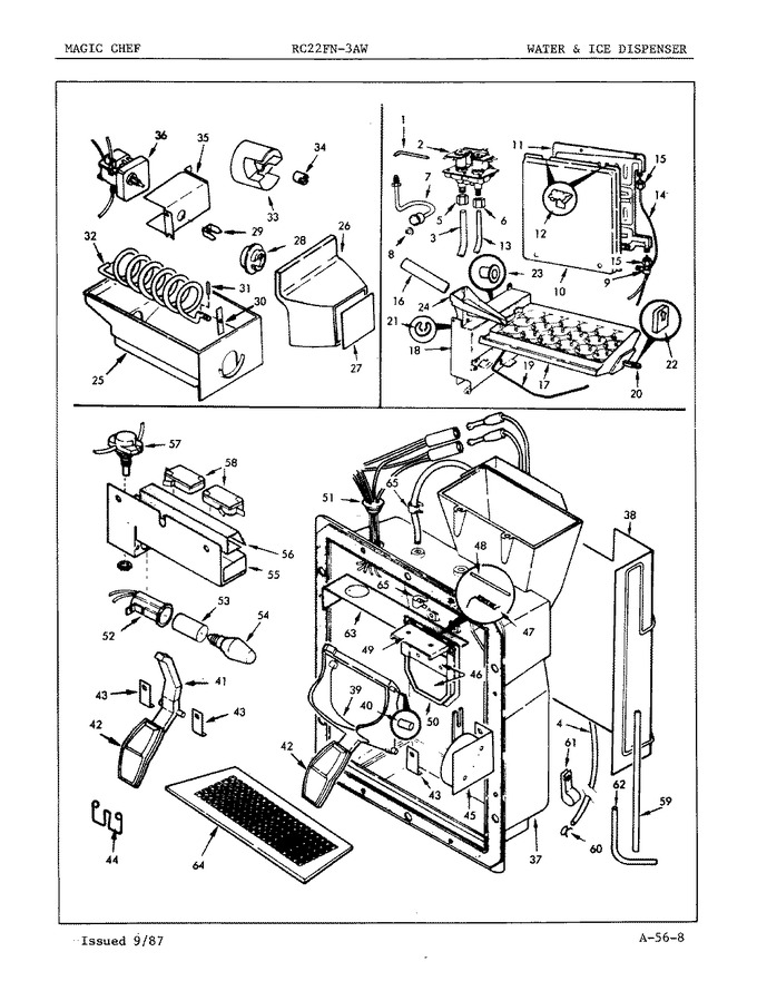 Diagram for RC22FN-3AW (BOM: 5N57A)