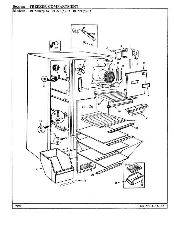 Diagram for RC22HA-3A (BOM: 9S01A)