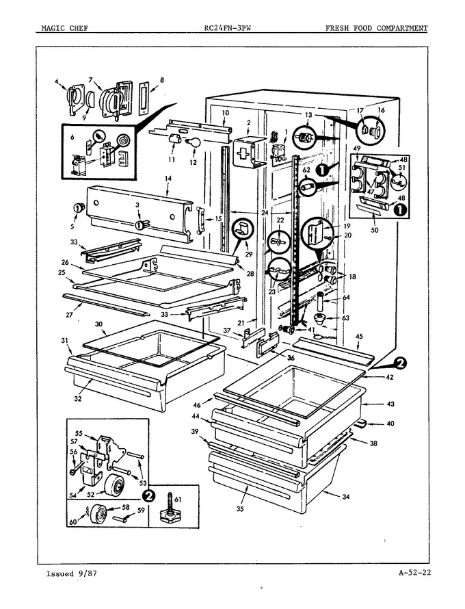 Diagram for RC24FY-3PW (BOM: 7N21A)